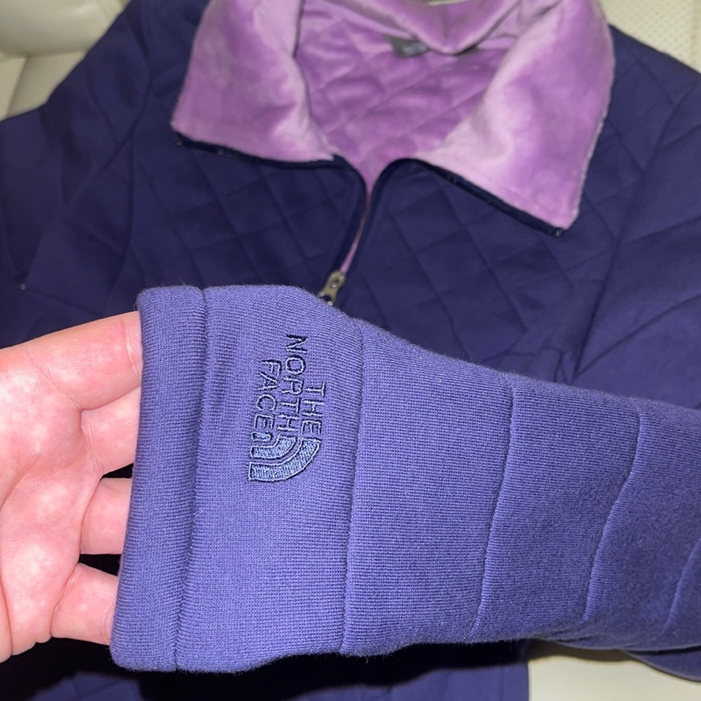 The Northface fleece lined jacket EUC - Picture 4 of 4